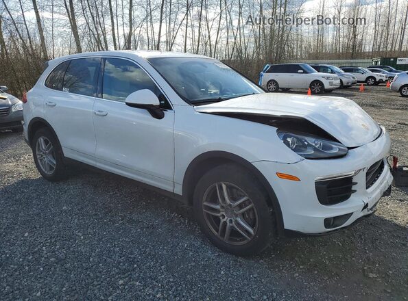 WP1AA2A28JKA03617 2018 PORSCHE CAYENNE Белый Вид спереди