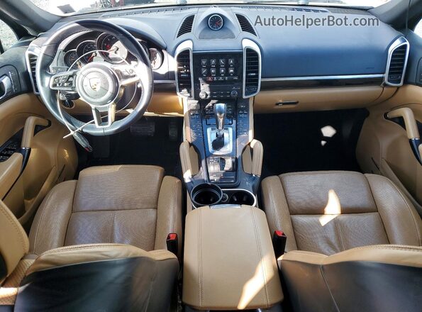WP1AA2A28JKA03617 2018 PORSCHE CAYENNE Белый Вид щитка приборов