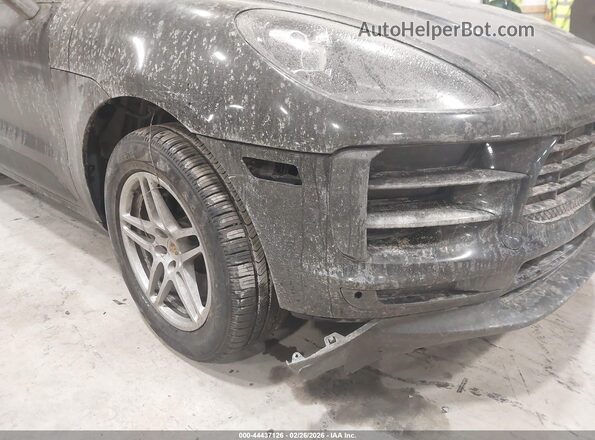 WP1AA2A52KLB00219 2019 PORSCHE MACAN Black Widok z przodu