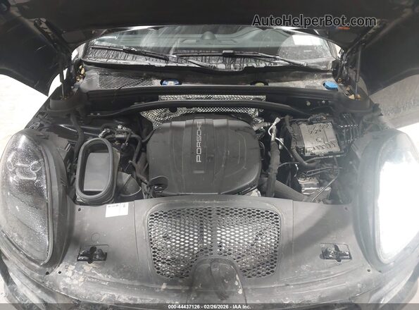 WP1AA2A52KLB00219 2019 PORSCHE MACAN Black Widok z tyłu