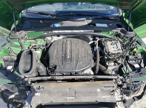 WP1AA2A52KLB03184 2019 PORSCHE MACAN Green 