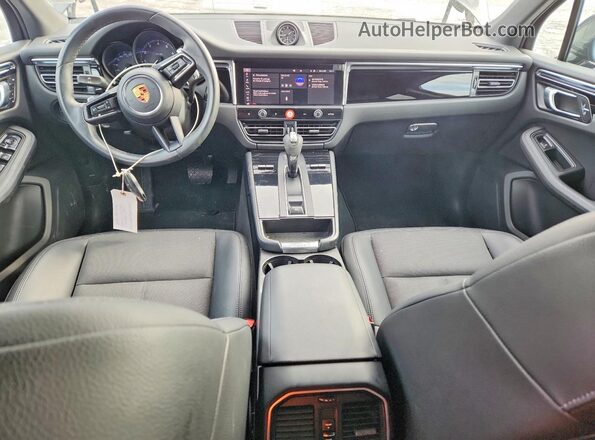 WP1AA2A52NLB06106 2022 PORSCHE MACAN Black Dashboard view