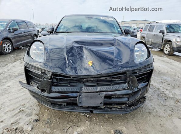 WP1AA2A52NLB06106 2022 PORSCHE MACAN Black Front view
