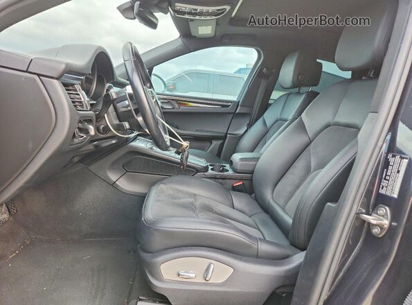 WP1AA2A55MLB09452 2021 PORSCHE MACAN Charcoal Vista interior delantera