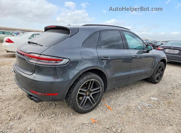 WP1AA2A55MLB09452 2021 PORSCHE MACAN Charcoal Trasero derecho