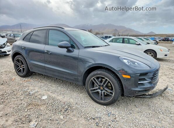 WP1AA2A55MLB09452 2021 PORSCHE MACAN Charcoal Delantero derecho