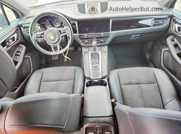 WP1AA2A55MLB09452 2021 PORSCHE MACAN Charcoal Vista del salpicadero