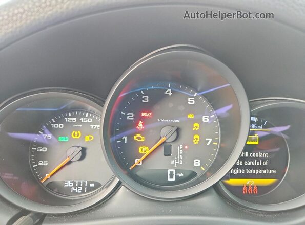 WP1AA2A55MLB09452 2021 PORSCHE MACAN Charcoal Vista del cuadro de instrumentos