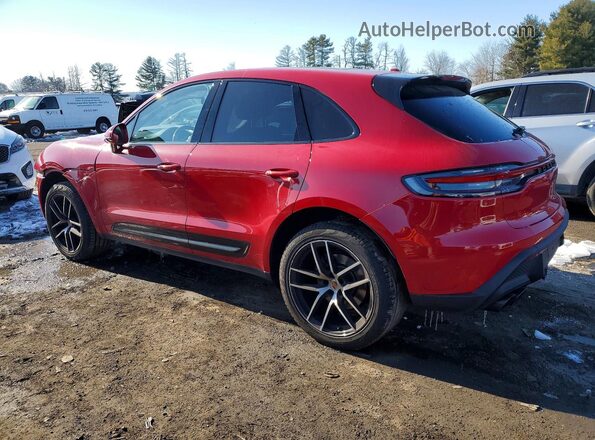 WP1AA2A56PLB15359 2023 PORSCHE MACAN Красный Задняя левая четверть