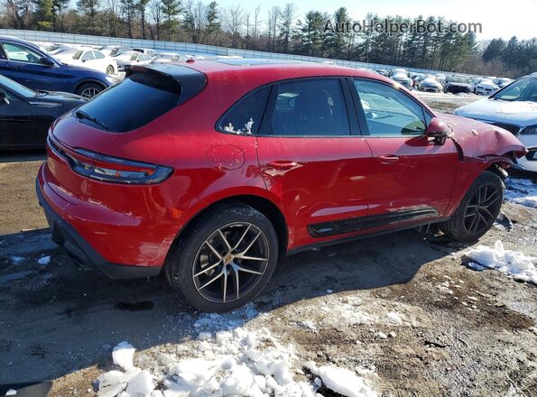 WP1AA2A56PLB15359 2023 PORSCHE MACAN Красный Задняя правая четверть