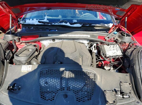 WP1AA2A56PLB15359 2023 PORSCHE MACAN Красный Вид подкапотного пространства