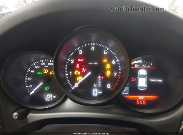 WP1AA2A56SLB13555 2025 PORSCHE MACAN White უკანა სავარძლების ხედი