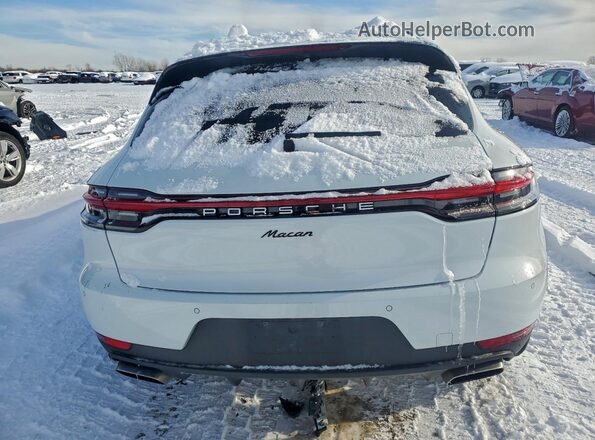 WP1AA2A58MLB13155 2021 PORSCHE MACAN White Հետևի տեսք