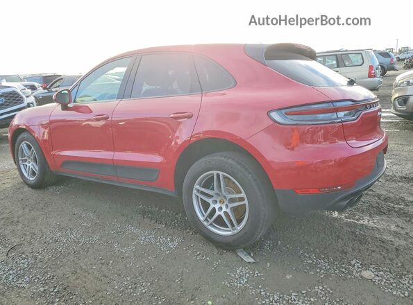 WP1AA2A59KLB06003 2019 PORSCHE MACAN Red Задня ліва чверть
