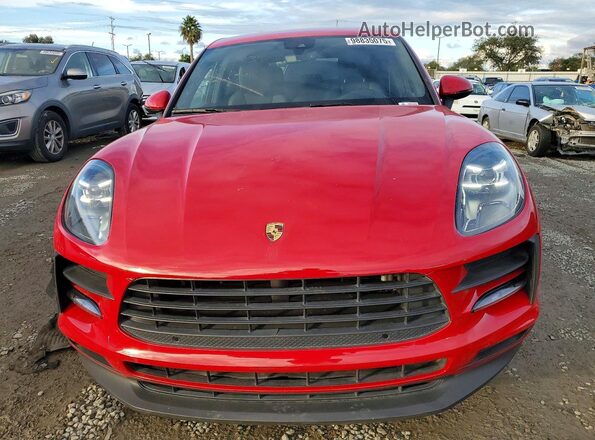 WP1AA2A59KLB06003 2019 PORSCHE MACAN Red Вид спереду