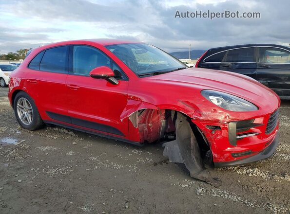 WP1AA2A59KLB06003 2019 PORSCHE MACAN Red Передня права чверть
