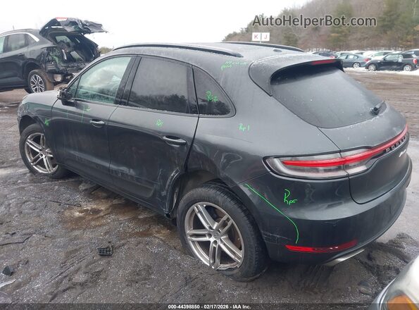 WP1AA2A59MLB14279 2021 PORSCHE MACAN Blue Հետևի ձախ