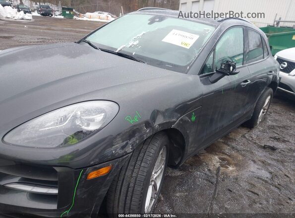 WP1AA2A59MLB14279 2021 PORSCHE MACAN Blue Առջևի ձախ երեք քառորդ տեսարան