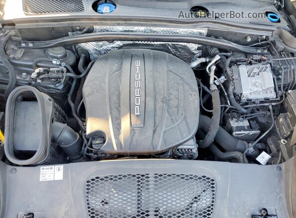 WP1AA2A5XKLB02896 2019 PORSCHE MACAN Black Vista del compartimento del motor