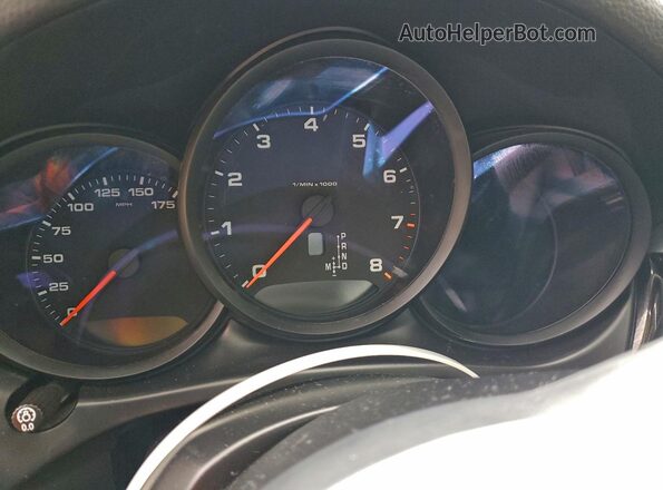 WP1AA2A5XMLB04683 2021 PORSCHE MACAN Черный Вид щитка приборов