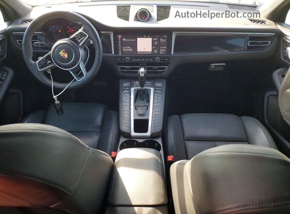 WP1AA2A5XMLB04683 2021 PORSCHE MACAN Black წინა პანელის ხედი