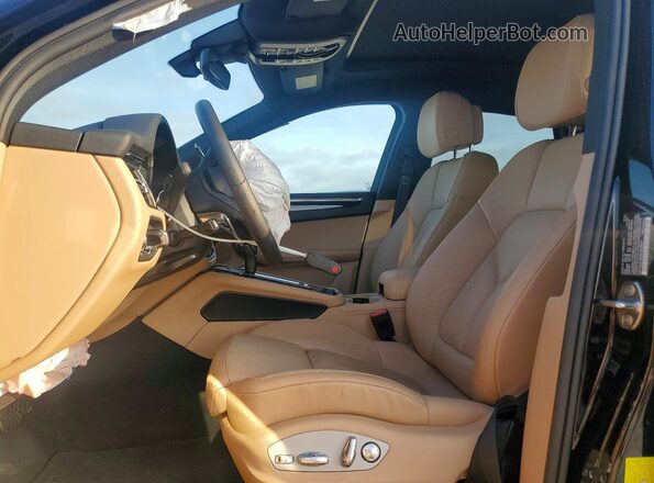 WP1AA2A5XSLB03837 2025 PORSCHE MACAN Black Front interior view