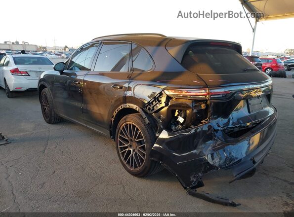 WP1AA2AY2MDA00483 2021 PORSCHE CAYENNE Black უკანა მარცხენა