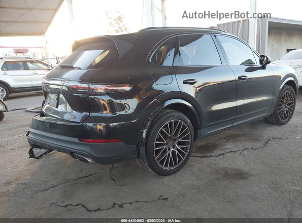 WP1AA2AY2MDA00483 2021 PORSCHE CAYENNE Black უკანა მარჯვენა