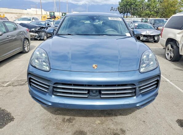 WP1AA2AY3KDA00912 2019 PORSCHE CAYMAN Blue Widok z przodu