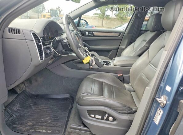 WP1AA2AY3KDA00912 2019 PORSCHE CAYMAN Blue Widok wnętrza z przodu