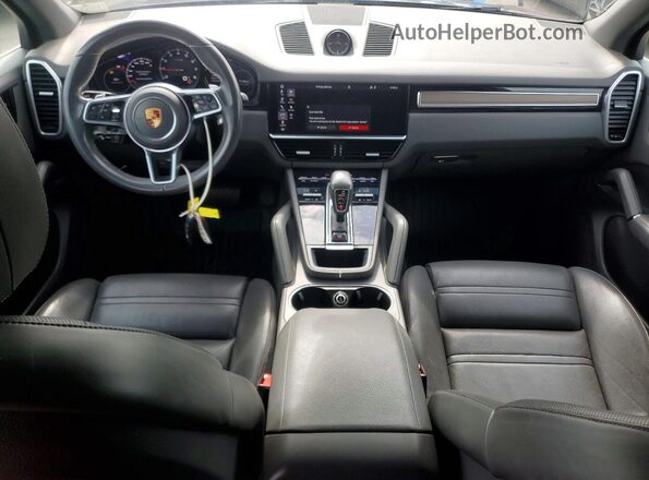 WP1AA2AY3KDA00912 2019 PORSCHE CAYMAN Blue Widok deski rozdzielczej