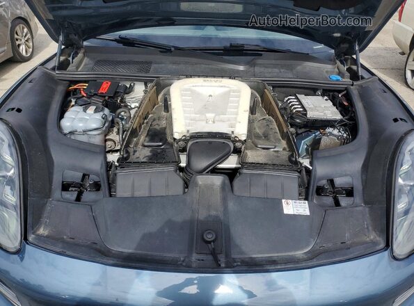 WP1AA2AY3KDA00912 2019 PORSCHE CAYMAN Blue Widok komory silnika