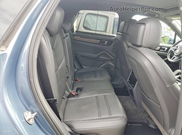 WP1AA2AY3KDA00912 2019 PORSCHE CAYMAN Blue Widok wnętrza z tyłu