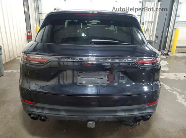 WP1AA2AY3LDA02192 2020 PORSCHE CAYENNE Black Rear view
