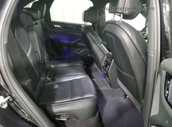 WP1AA2AY3LDA02192 2020 PORSCHE CAYENNE Black Rear interior view