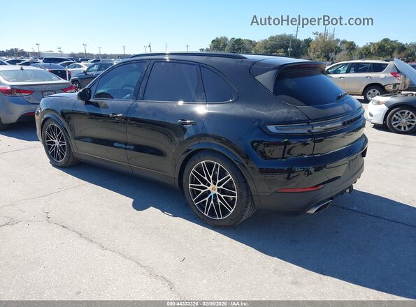 WP1AA2AY3SDA02921 2025 PORSCHE CAYENNE Black Tył lewy