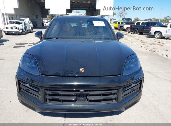 WP1AA2AY3SDA02921 2025 PORSCHE CAYENNE Black Widok zestawu wskaźników
