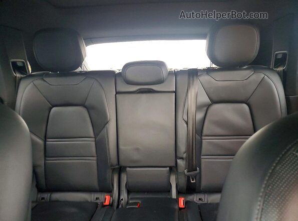 WP1AA2AY5KDA06131 2019 PORSCHE CAYENNE Black უკანა სავარძლების ხედი