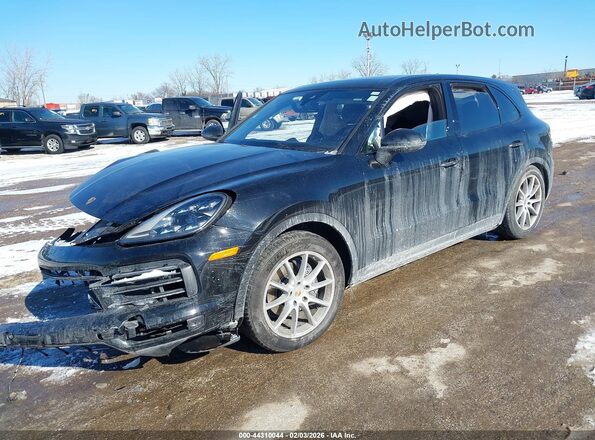 WP1AA2AY5KDA06467 2019 PORSCHE CAYENNE Black Vista tres cuartos delantera izquierda