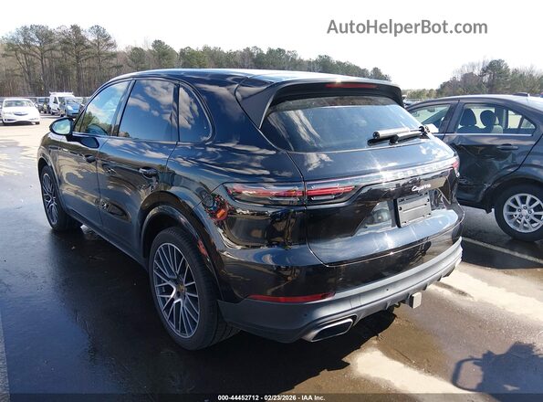 WP1AA2AY5LDA00265 2020 PORSCHE CAYENNE Black უკანა მარცხენა