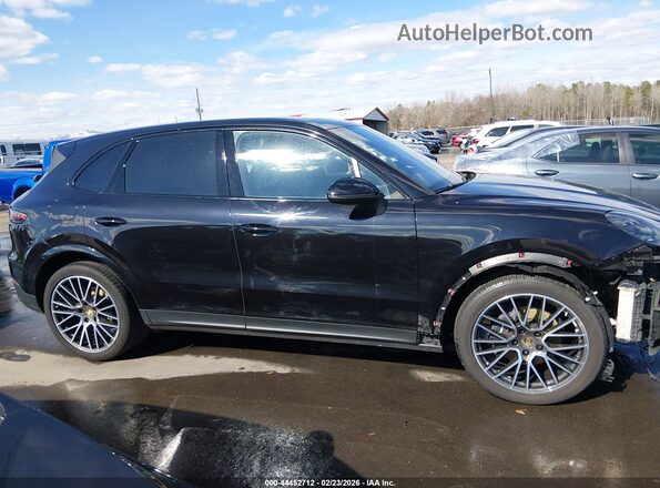 WP1AA2AY5LDA00265 2020 PORSCHE CAYENNE Black უკანა სალონის ხედი