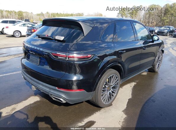 WP1AA2AY5LDA00265 2020 PORSCHE CAYENNE Black უკანა მარჯვენა