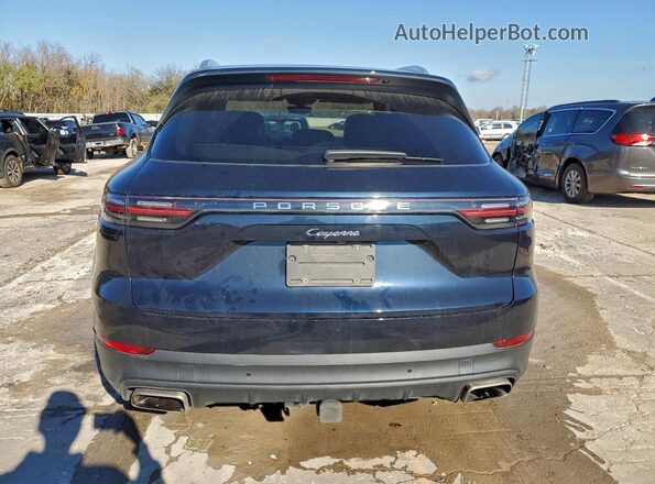 WP1AA2AY6LDA02154 2020 PORSCHE CAYENNE Blue Vista trasera