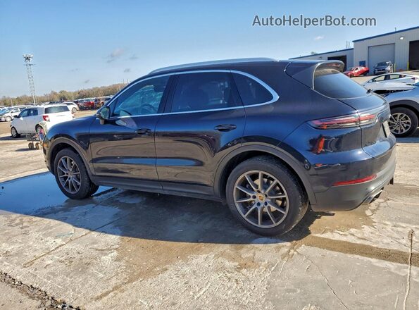 WP1AA2AY6LDA02154 2020 PORSCHE CAYENNE Blue Trasero izquierdo