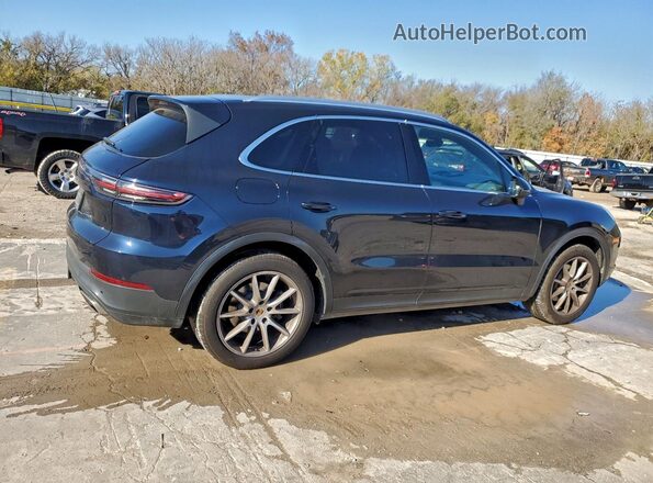 WP1AA2AY6LDA02154 2020 PORSCHE CAYENNE Blue Trasero derecho