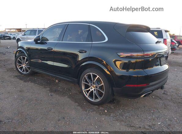 WP1AA2AY6LDA10495 2020 PORSCHE CAYENNE Black Tył lewy