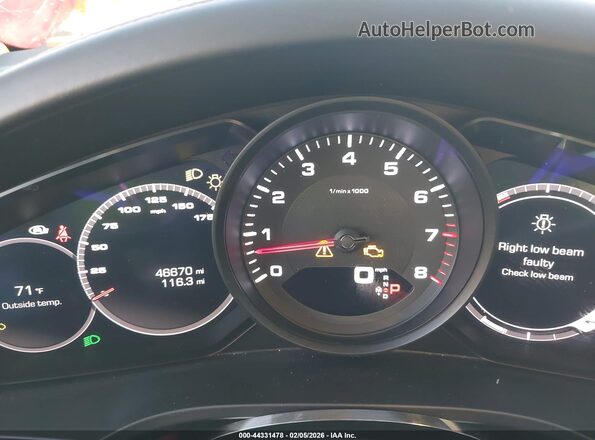WP1AA2AY6LDA10495 2020 PORSCHE CAYENNE Black Widok tylnych siedzeń