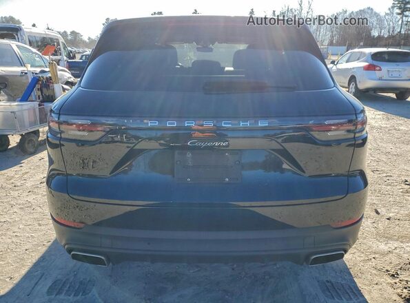 WP1AA2AY8MDA07664 2021 PORSCHE CAYENNE Black Rear view