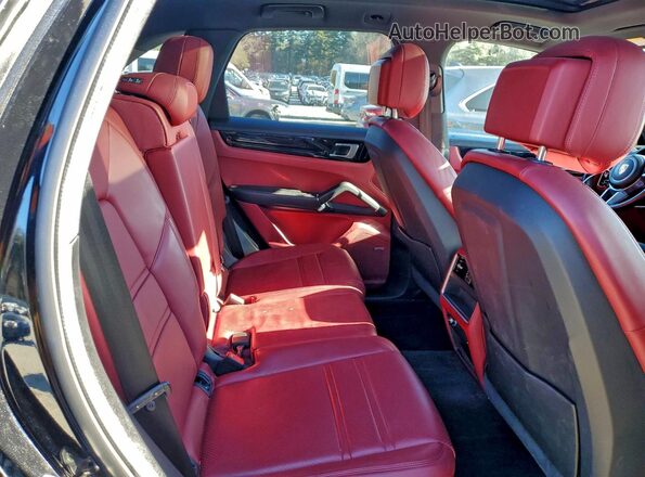 WP1AA2AY8MDA07664 2021 PORSCHE CAYENNE Black Rear interior view