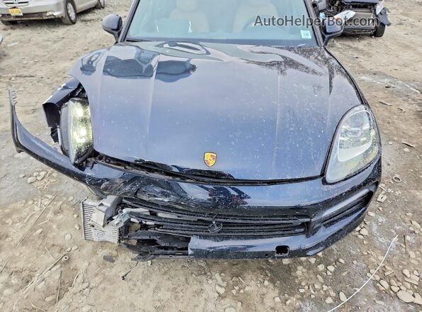 WP1AA2AY8PDA10505 2023 PORSCHE CAYENNE Blue Շարժիչի բաժամունքի տեսք